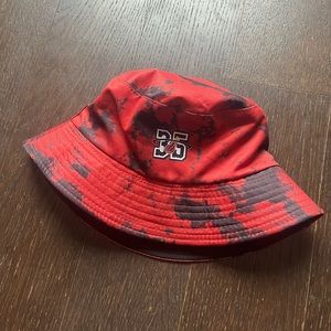 Miami Heat NBA Red/Black Reversible Bucket Hat #35